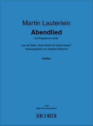 Martin Lauterlein: Abendlied