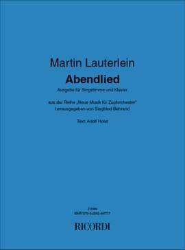 Martin Lauterlein: Abendlied
