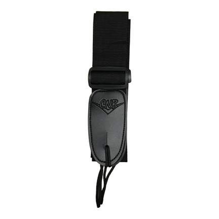 CNB Guitar Strap 50mm Nylon Plain Black