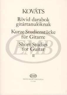 Kovats, Barna: Short Studies for guitar