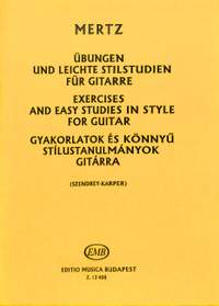 Mertz, Johann Caspar: Exercises and Easy Studies in Style