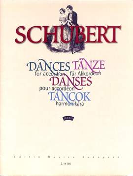 Schubert, Franz: Dances for accordion