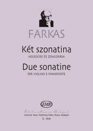 Farkas, Ferenc: Two Sonatinas