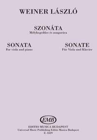 Weiner, Laszlo: Sonata