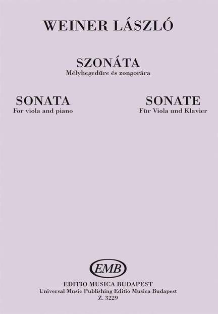 Weiner, Laszlo: Sonata