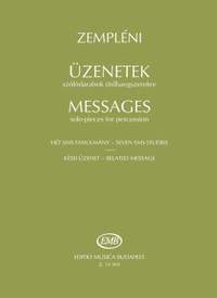 Zempleni, Laszlo: Messages - solo pieces for percussion
