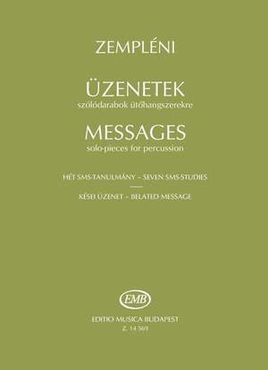 Zempleni, Laszlo: Messages - solo pieces for percussion