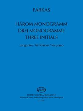 Farkas, Ferenc: Three Monograms