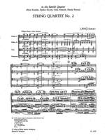 Lang, Istvan: String Quartet No. 2 Product Image