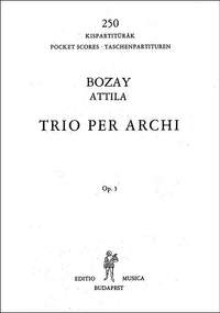 Bozay, Attila: String Trio