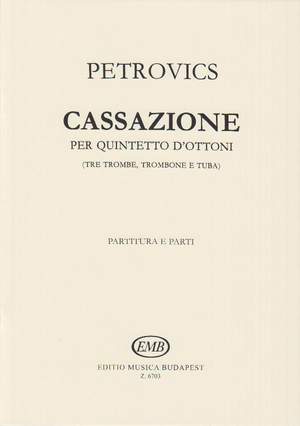 Petrovics, Emil: Cassazione per quintetto d'ottoni