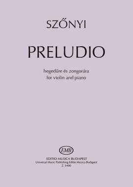 Szonyi, Erzsebet: Preludio