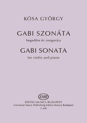 Kosa, Gyorgy: Gabi szonata