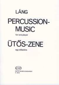 Lang, Istvan: Percussion Music