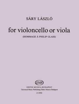 Sary, Laszlo: For Violoncello or Viola