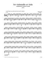 Sary, Laszlo: For Violoncello or Viola Product Image