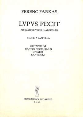 Farkas, Ferenc: Lupus Fecit