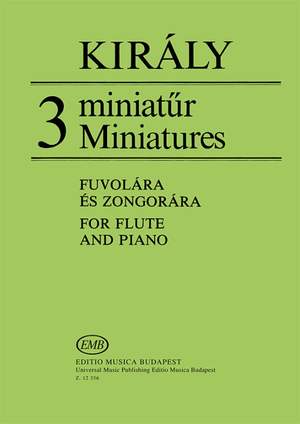 Kiraly, Laszlo: 3 Miniatures