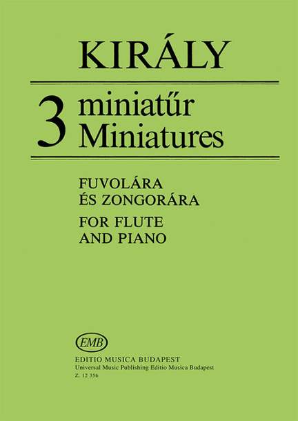 Kiraly, Laszlo: 3 Miniatures