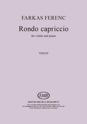 Farkas, Ferenc: Rondo capriccio