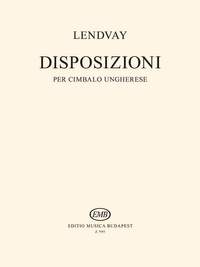Lendvay, Kamillo: Disposizioni