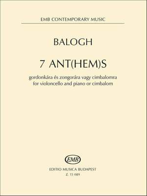 Balogh, Mate: 7 Ant(hem)s - Hommage a Peter Esterhazy