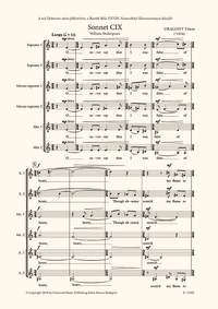 Dragony, Timea Ildiko: Sonnet CIX