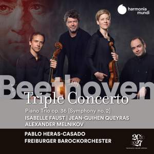 Beethoven: Triple Concerto & Piano Trio Op. 36 (Symphony No. 2)