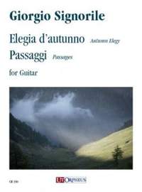 Signorile, G: Elegia d'autunno - Passaggi