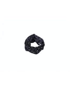Loop Scarf Notes White/Black 25*50 cm