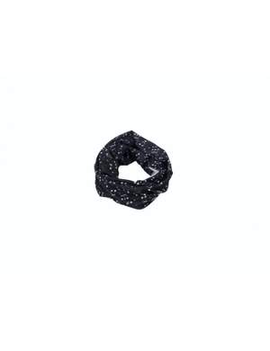 Loop Scarf Notes White/Black 25*50 cm