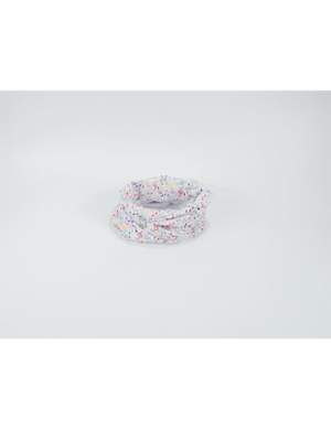 Loop Scarf Notes Colourful/White 25*50 cm
