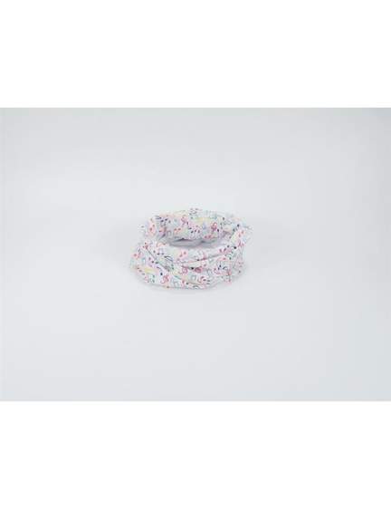 Loop Scarf Notes Colourful/White 25*50 cm