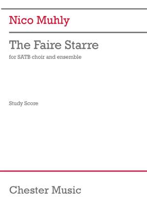 Nico Muhly: The Faire Starre (Study Score)