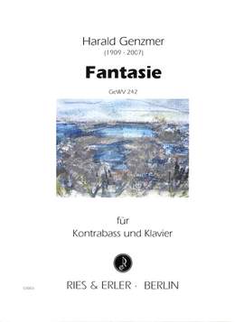 Harald Genzmer: Fantasie für Kontrabass und Klavier GeWV 242