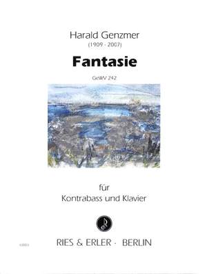 Harald Genzmer: Fantasie für Kontrabass und Klavier GeWV 242