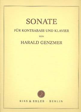 Harald Genzmer: Sonate für Kontrabass und Klavier GeWV 241