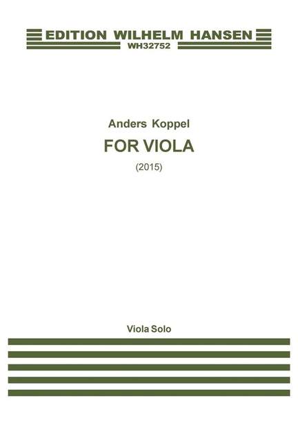 Anders Koppel: For Viola