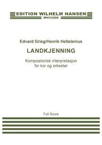 Henrik Hellstenius: Edvard Grieg: Landkjenning (Score)