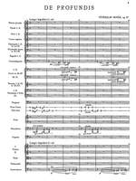 Novák, Vítezslav: De Profundis Op. 67, Symphonic Poem for large orchestra and organ Product Image