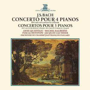 Bach: Concertos pour 3 et 4 pianos, BWV 1063, 1064 & 1065