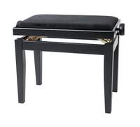 GEWA Piano bench Black matt