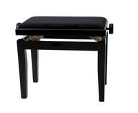 GEWA Piano bench Deluxe Black high gloss