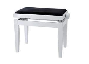 GEWA Piano bench Deluxe White matt White matt