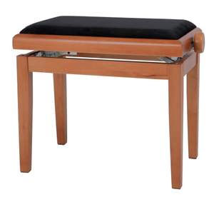 GEWA Piano bench Deluxe maple mat maple mat