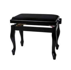 GEWA Piano bench Deluxe Classic Black matt
