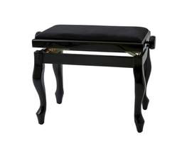 GEWA Piano bench Deluxe Classic Black highgloss