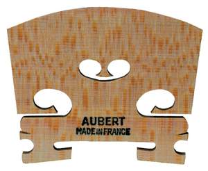 Aubert Violin bridge Mirror cut 4/4