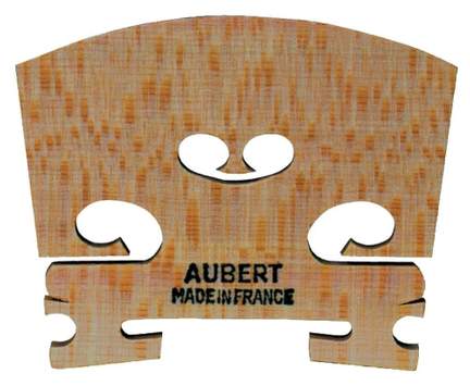 Aubert Violin bridge Mirror cut 4/4