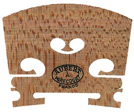 Aubert Violin bridge Luthier 3/4